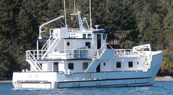 SOLD: 85′ Allemande Expedition – Charter – Research – Dive – Pilothouse Passagemaker