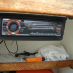 Sony CD/FM radio w/helm controls